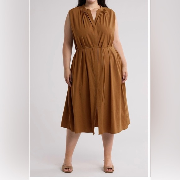 Vince Dresses & Skirts - Vince Brown Midi Dress